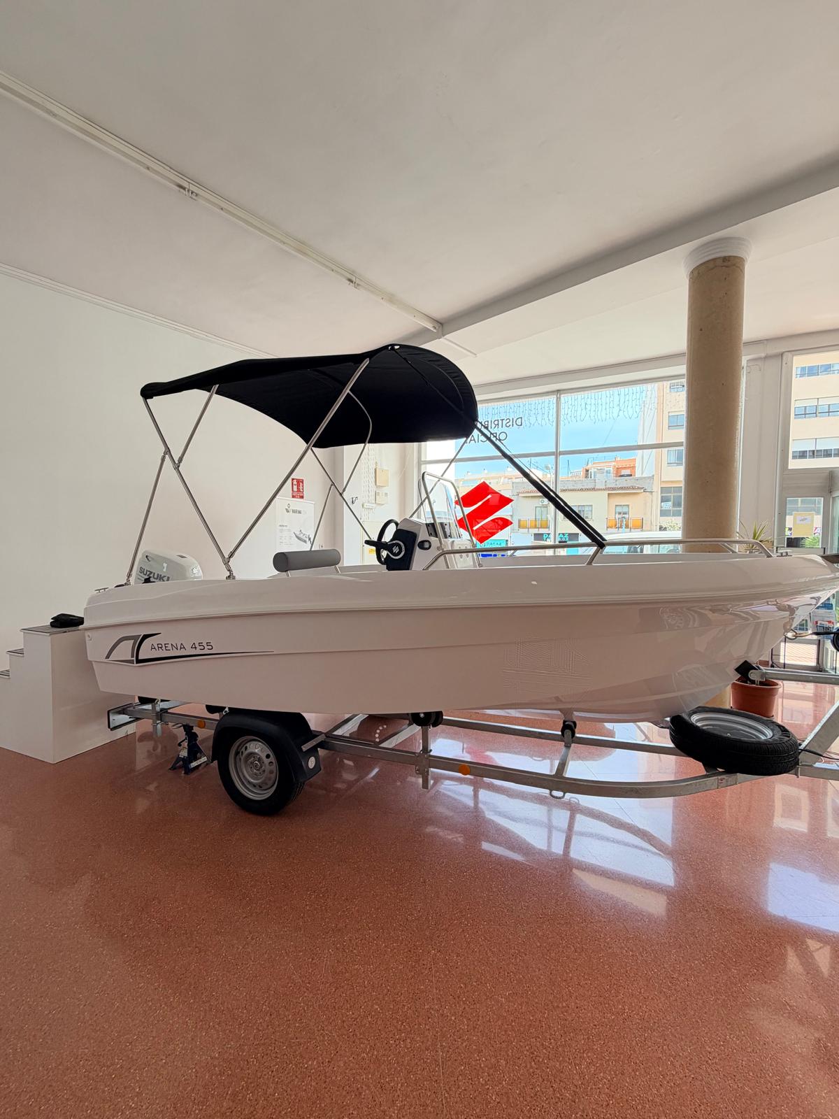 DUBHE ARENA 455 + SUZUKI 50CV